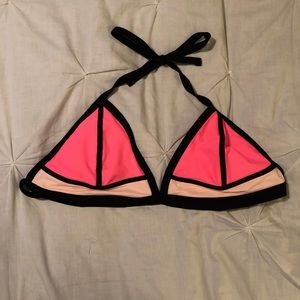 Triangle Bikini top; size Large/D